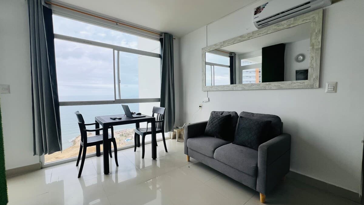 Depa con Vista al Mar, PLAYA Privada y Piscina. — foto 2