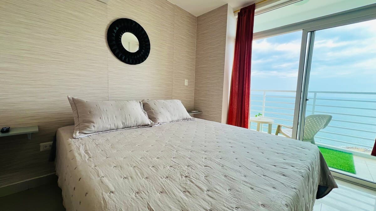 Depa con Vista al Mar, PLAYA Privada y Piscina. — foto 11