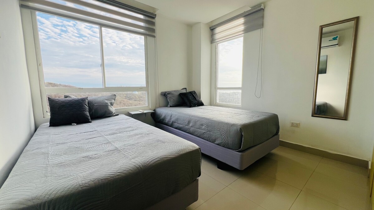 Depa con Vista al Mar, PLAYA Privada y Piscina. — foto 14